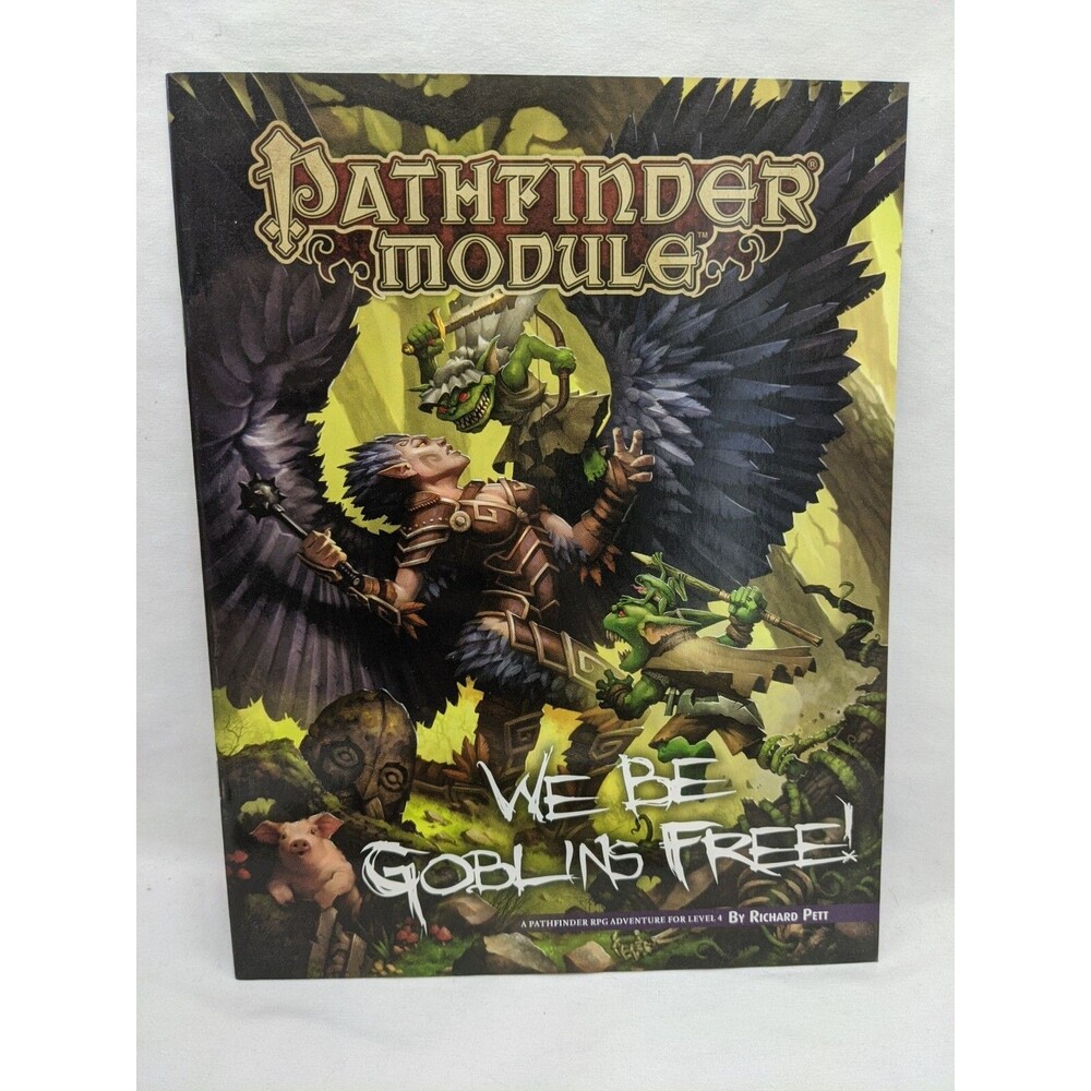 Pathfinder Module We Be Goblins Free RPG Booklet